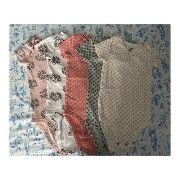 Lot Of 5 Carter's 24 Months
Bodysuit, Flowers - Picture 6 of 6